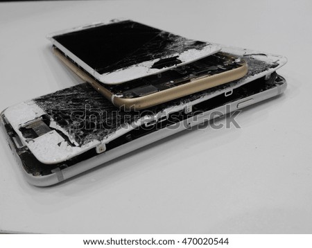 Broken Mobile Phone