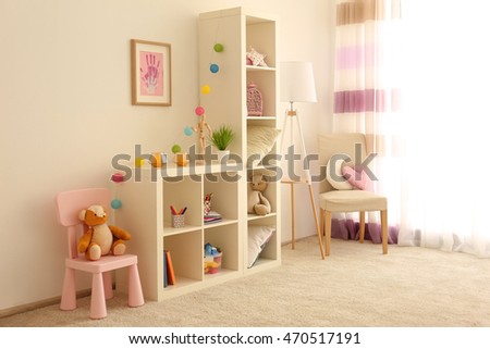 Beautiful children room interior