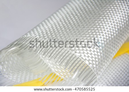 White carbon fiber composite raw material background
