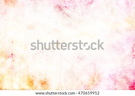 White paper background with color stains Royalty-Free Stock Photo #470659952