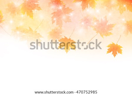 Autumn leaves autumn landscape background Royalty-Free Stock Photo #470752985