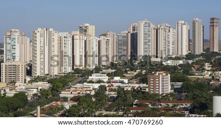landscape city (Ribeirao Preto - Sao Paulo - Brazil)