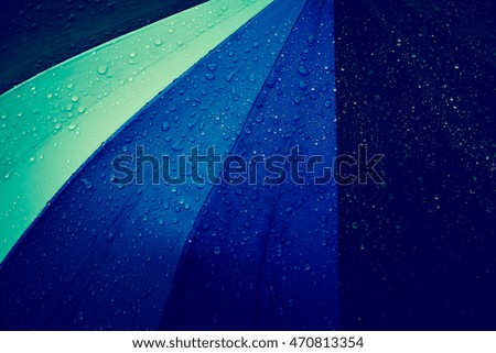 Vintage umbrellas multicolored background