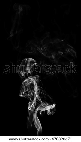 White smoke abstract background