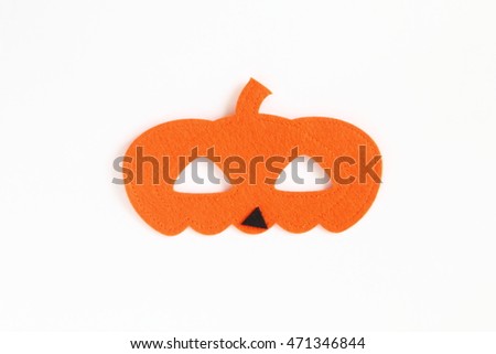 Halloween Eye Masks for Kids (Pumpkin)