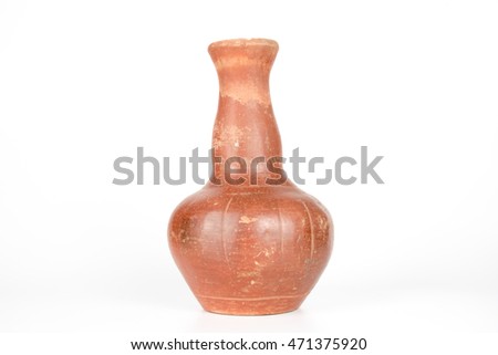 Old jar, Old bottle, ceramic
