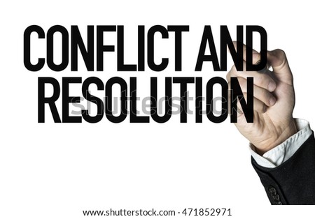 Conflict and Resolution Royalty-Free Stock Photo #471852971