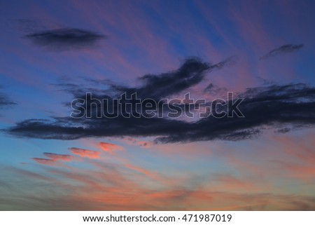 
twilight sky and cloud at the morning background image, 
nature abstract  background, sunrise  and cloud at morning,
Dramatic sunset  color sky and clouds, Bright orange sky and light of the sun 2023