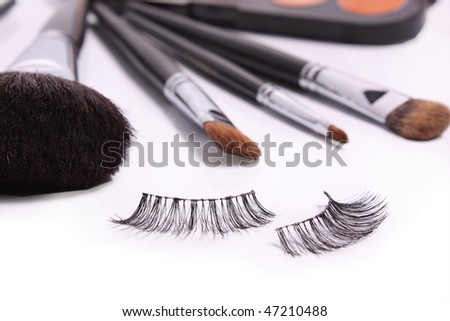Tools for  make-up Royalty-Free Stock Photo #47210488