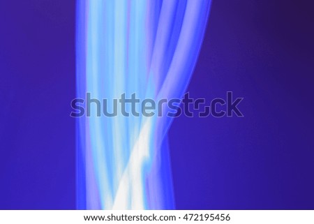 The line light on purple background