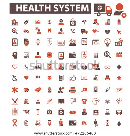 health system icons