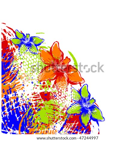 vector illustration of abstract