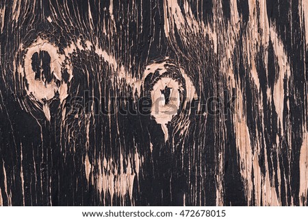 Abstract painted flaked and peeling weathered wood background