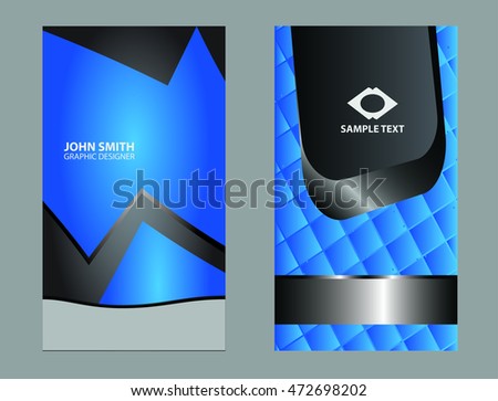 Wave Business Card Template
