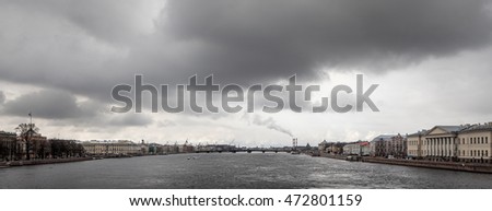 View on the Neva river