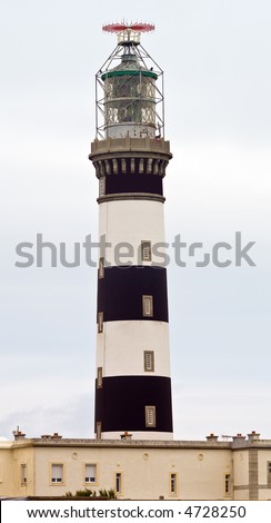 15 Mpixels Picture of the powerful Creach lighthouse, Ouessant island, Brittany.