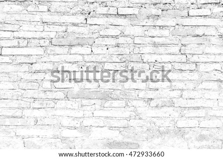 Close-up bright vintage brick wall background. Abstract image of old wreck stucco concept for clean banner new poster textured, realistic used solid rectangle seam natural clay 