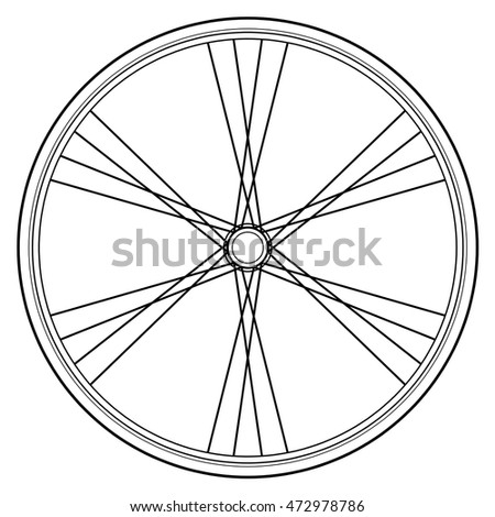 bike  wheel vector