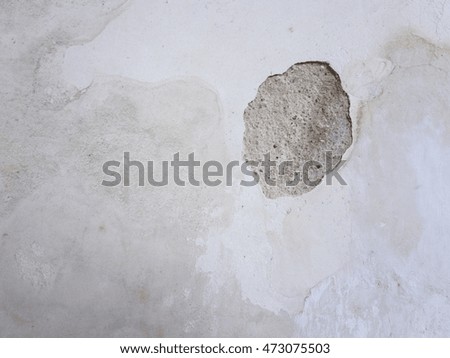 Grunge white and grey cement wall texture background.