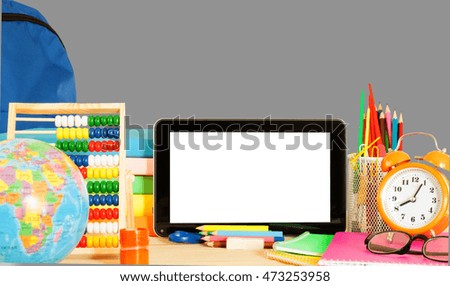 education objects isolated