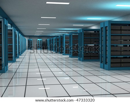 Unique hosting and server room