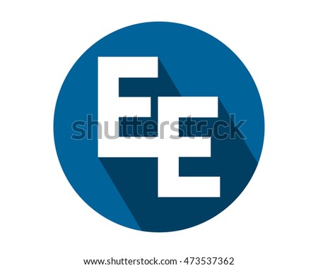 blue circle typography typography typeface typeset logotype alphabet image vector icon