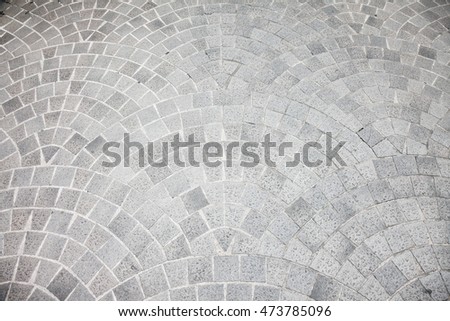 pattern floor block rock texture  Royalty-Free Stock Photo #473785096