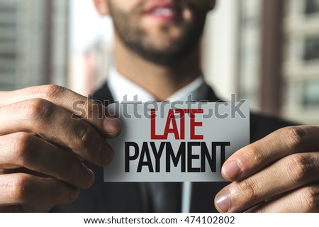 Late Payment Royalty-Free Stock Photo #474102802