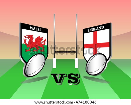 Rugby championship, Wales vs England match