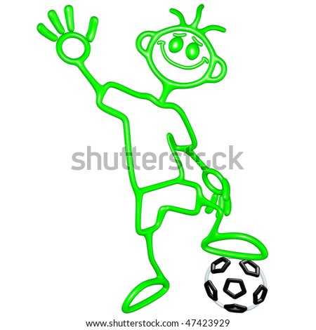 Doodle GuyZ Soccer Football