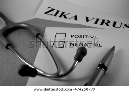 Zika virus clinical tests