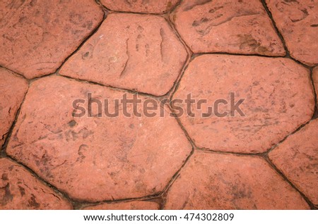 brick floors