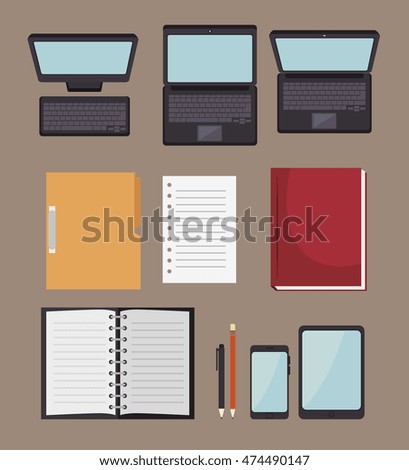 high view technology icon vector illustration graphic