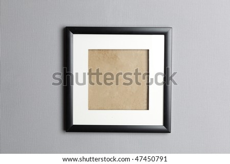 Wooden framework for a photo