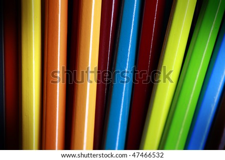 Colored pencil texture