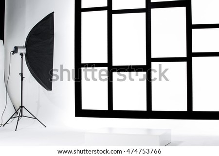 Photo Studio with background