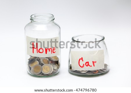 Collect money to buy a home, buying a car, wedding.