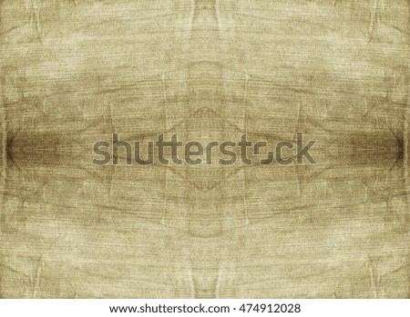 Texture of the jeans. Background pattern, with central symmetry.
