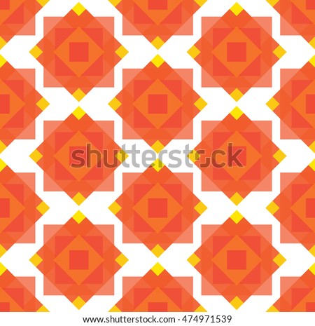 Colorful seamless background pattern ornament. Modern stylish repeating texture.