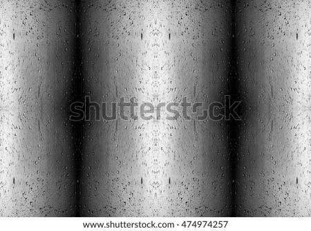 abstract, raindrops on the window in the dark background, seamless texture