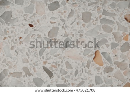 stone marble Terrazzo Floor texture background pattern and color