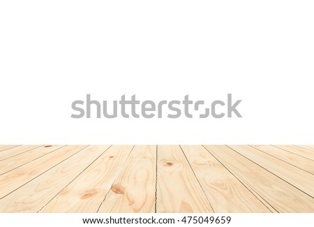 Wood floor texture isolated on white background