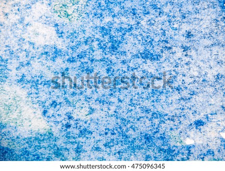 splashes of watercolor blue white, contrasting drops. Futuristic style card. concept Elegant for business presentations. Chaos aesthetics. Moving colorful paint splash. place for text