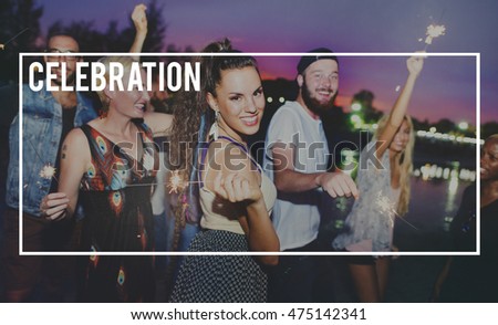 Celebration Celebrate Anniversary Festive Occasional Concept