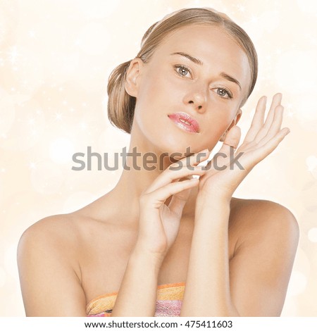 Beauty Spa Woman with perfect skin