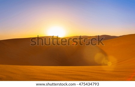 Rub al-Khali desert, empty quarter, Liwa desert, United Arab Emirates