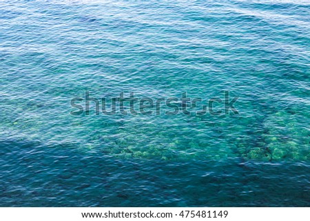 Sea water surface, background photo texture