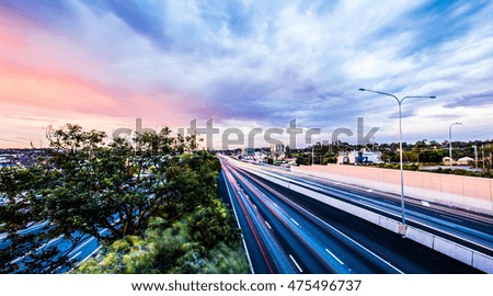 Highway Time lapse