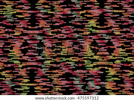 Abstract background with rainbow print. 