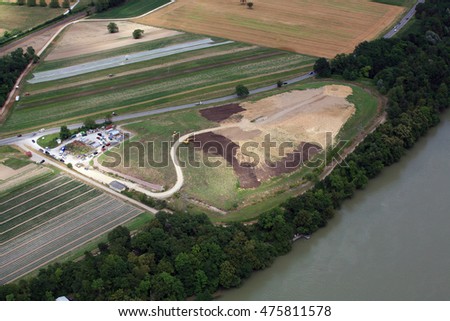 Sanitary landfill in Rheinfelden, Germany